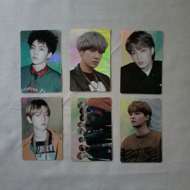 [ OFFICIAL ] HOLOGRAM STICKER & BOOK SET EXO DON'T MESS UP MY TEMPO