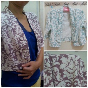 blazer batik # outer batik # batik modern