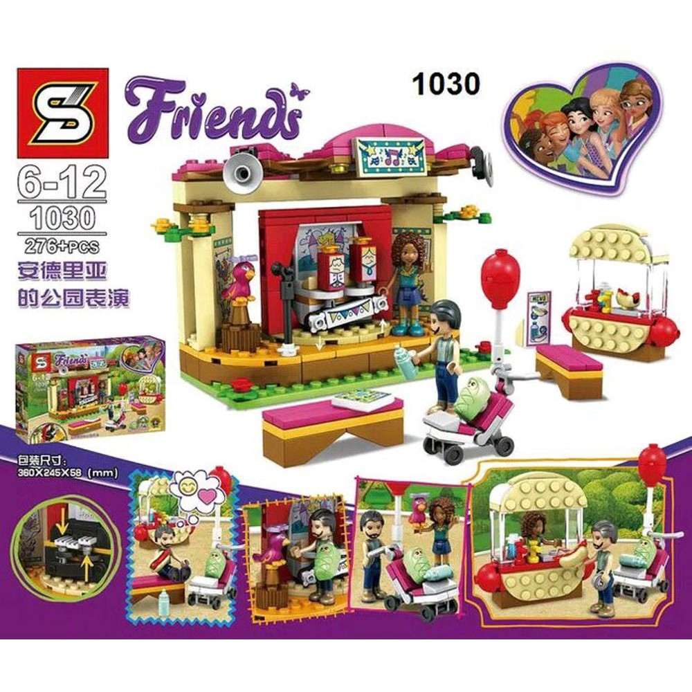 Terlaris  Brick lego Friends Andrea park performace SY 1030 Princess SY1030  Berkualitas