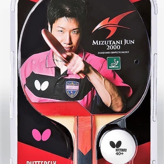 Bat Pingpong tenis meja Butterfly ORIGINAL Mizutani 2000 + bola