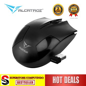 Alcatroz Airmouse-Wireless Mouse-Black-Best Seller