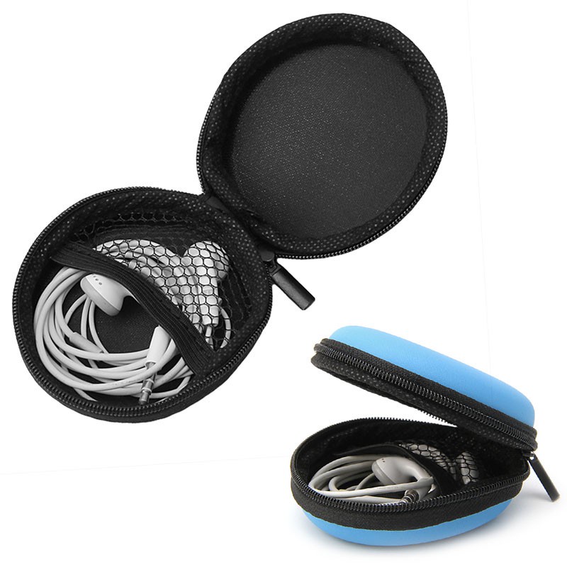 Cre Hard Case Kotak Penyimpanan Earphone / Headphone / Kartu Sd / Tf Mini