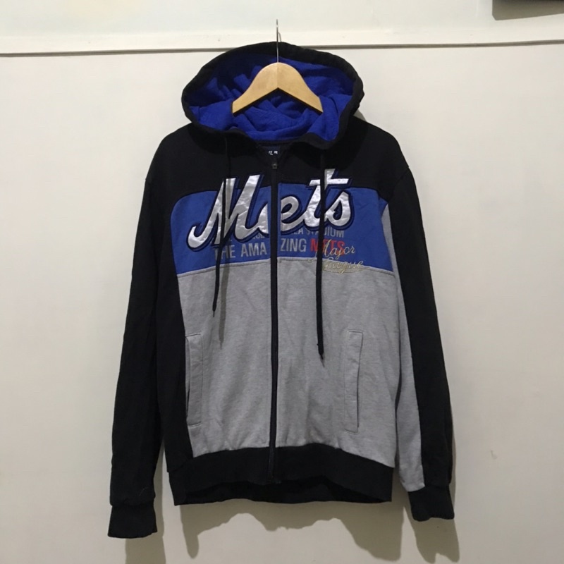 MLB Mets Zip Hoodie Second