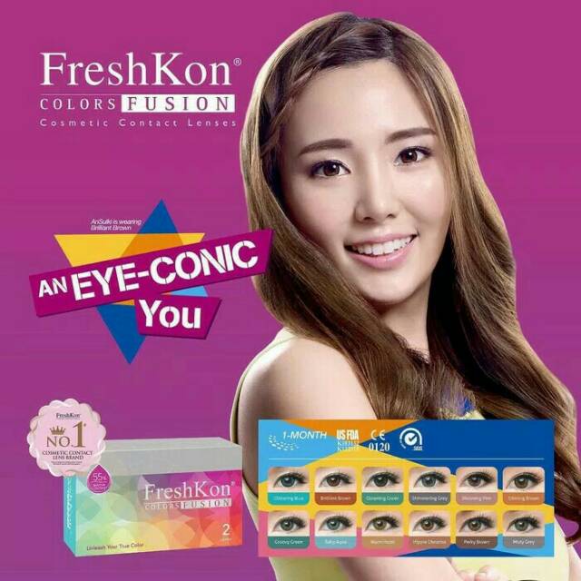 Freshkon Color Fusion Monthly / Freshkon Colour Monthly / Freshkon Color Bulanan