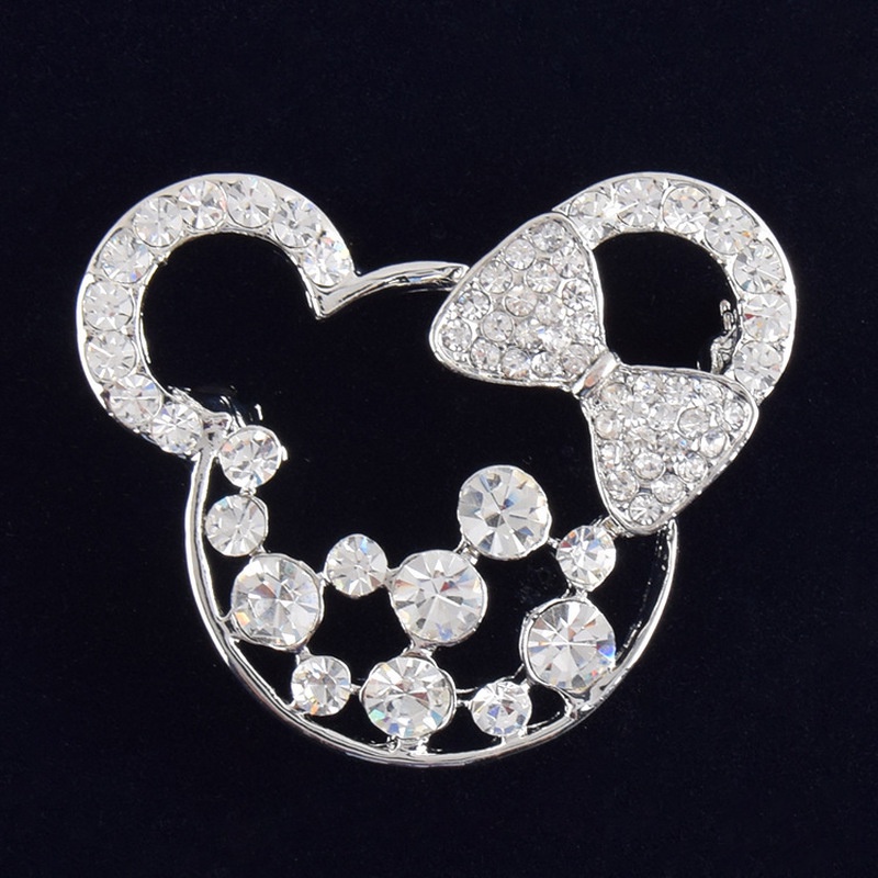 Bros Bentuk Bunga Hipster Aksen Mutiara Bahan Alloy Gaya Korea Untuk Wanita