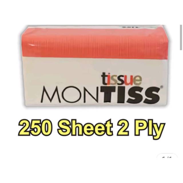 Tissue Paseo 200 sheet isi 4 pcs ( satu paket)