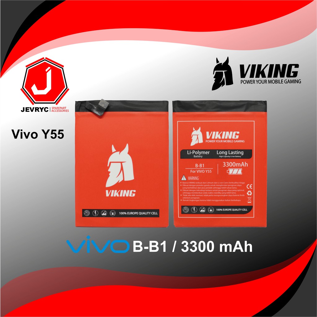 BATERAI DOUBLE POWER VIKING VIVO Y55 / Y55A / Y55S / Y55L