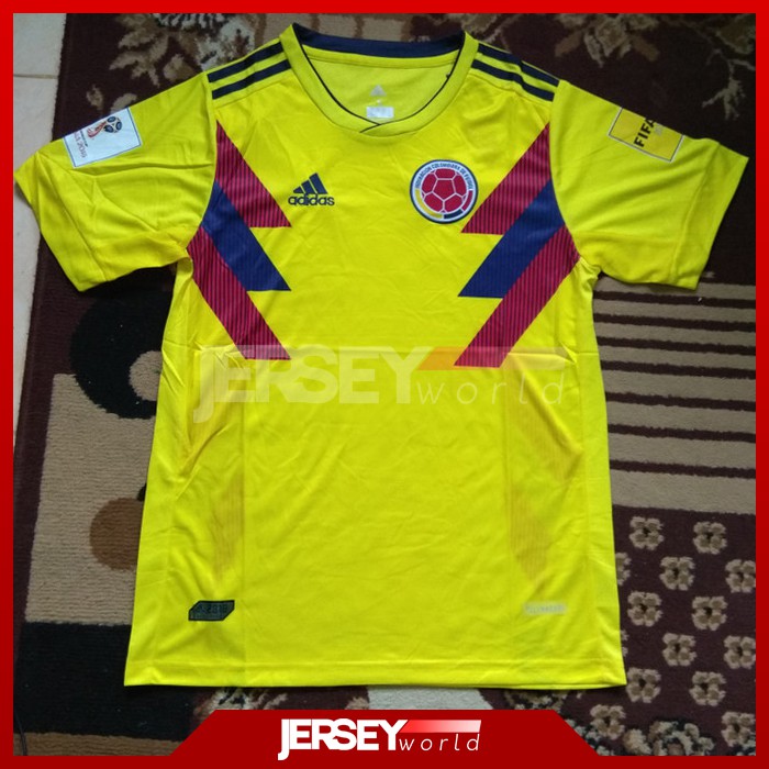 Jersey Timnas Kolombia Colombia World Cup Piala Dunia 2018 PREMIUM GRADE ORI