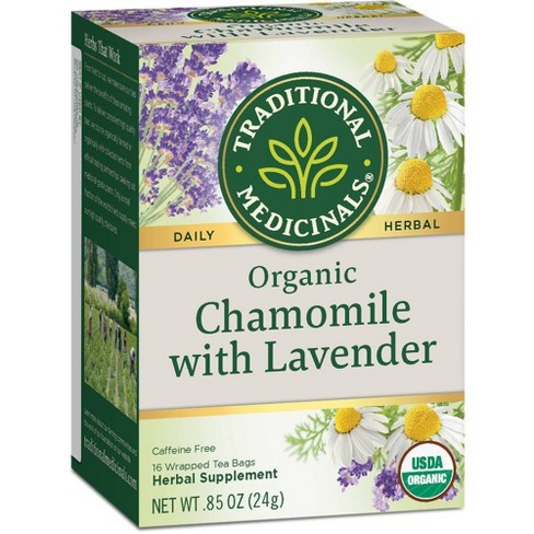

Traditional Medicinals chamomile with lavernder 24g