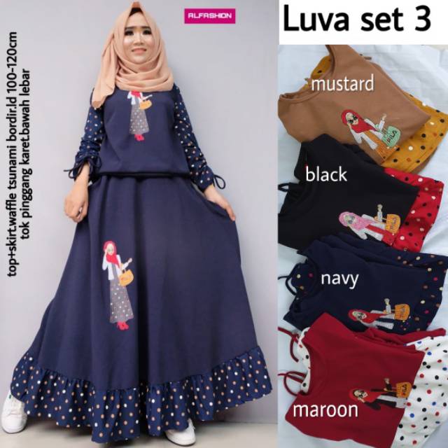 LUVA #3 Set By ALFASHION Best Seller | READY |