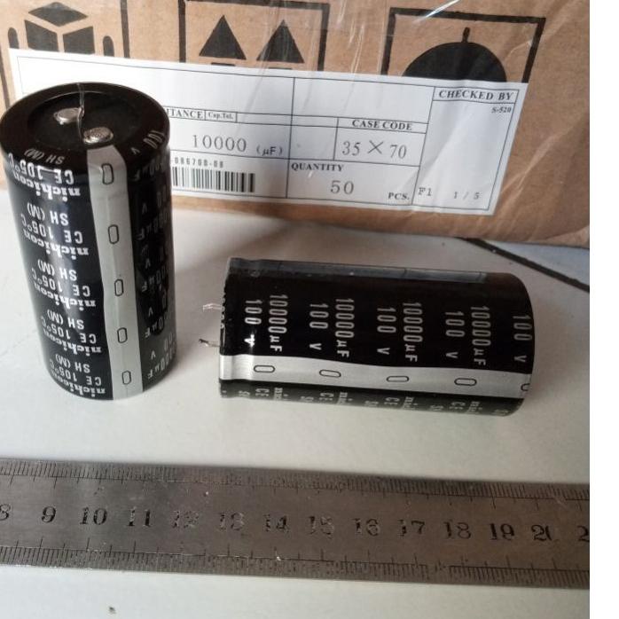 ♥ Elco elko Nichicon 10000uf 100v original kapasitor ➲