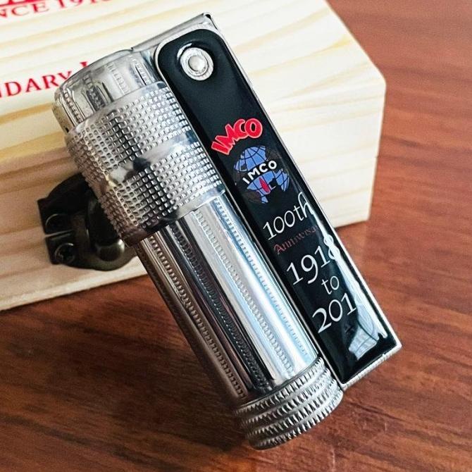 Korek Api Austria asli IMCO Minyak Tanah 100th Anniversary Terbatas Ha