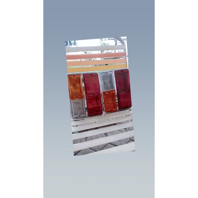 stop lamp  belakang fiat 132 gls plus frame copotan