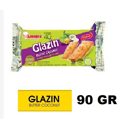 

Unibis Glazin Butter Coconut 90 gr - Biskuit Unibis #ABA