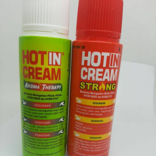 Hot in cream 120 ml strong Besar