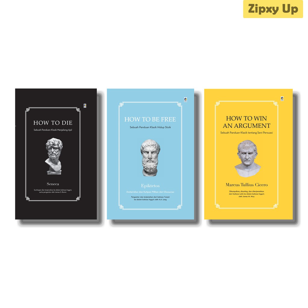 Paket Buku : How To Die, How To Be Free, How To Win An Argument