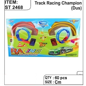 ST 2468 MAINAN ANAK TRACK RACING 2 JALUR CHAMPION / MAINAN JALUR MOBIL ANAK / mainan track 2 jalur murah / mainan track mobil mobilan