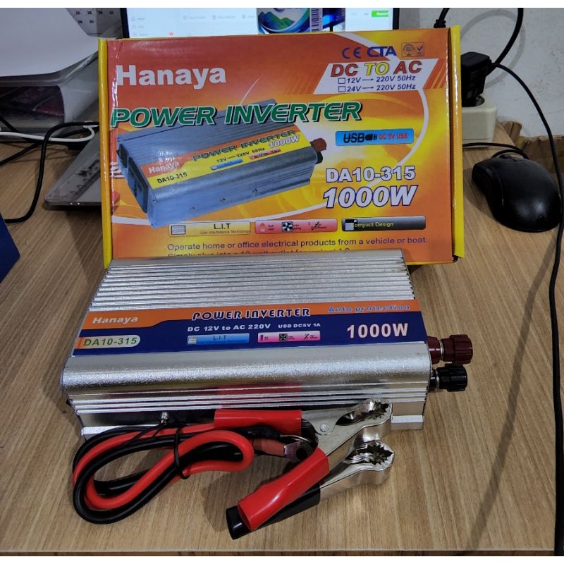 inverter 1000w hanaya , inverter 1000watt hanaya