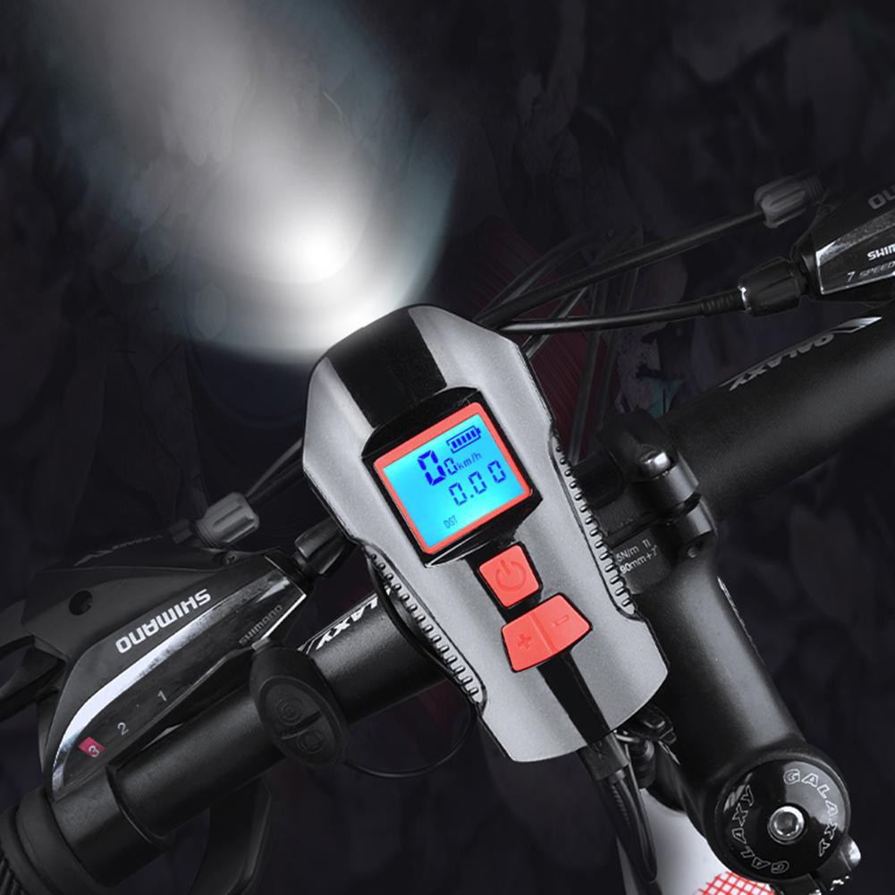 Rainproof E-Bicycle front light horn turning light Switch For Bicycle handlebar