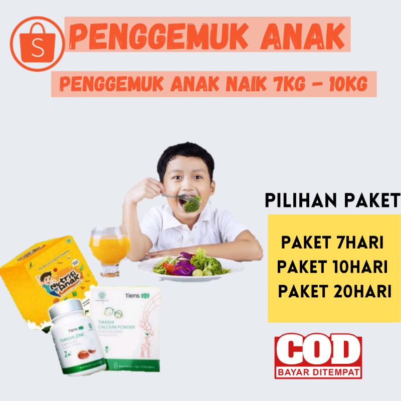 NUTRISI ANAK | PENAMBAH NAFSU MAKAN ANAK | PENGGEMUK ANAK | PENGGEMUK BADAN ANAK ORIGINAL
