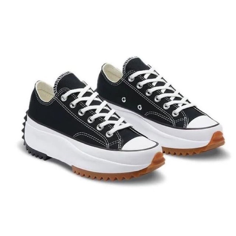SEPATU CONVERSE RUN STAR HIKE OX - BLACK/WHITE/GUM (CON168816C)