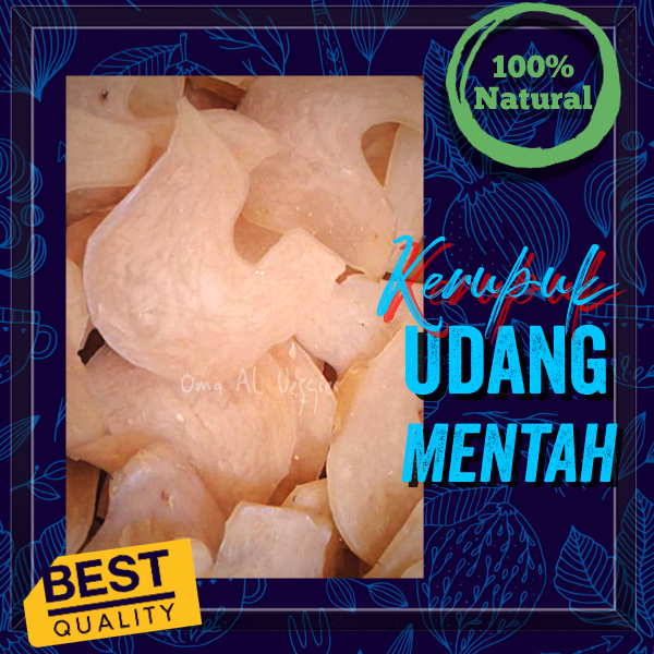 

KERUPUK UDANG KECIL MENTAH / SHRIMP CRACKER RAW Per 250 Gr