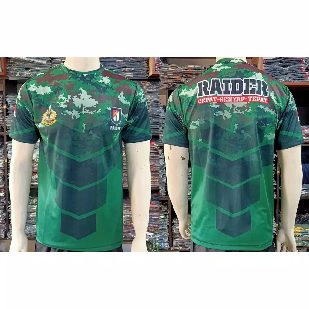 KAOS TNI RAIDER JERSEY FULLPRINT (PREMIUM)