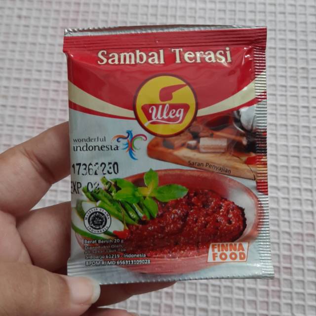 

Uleg sambal terasi