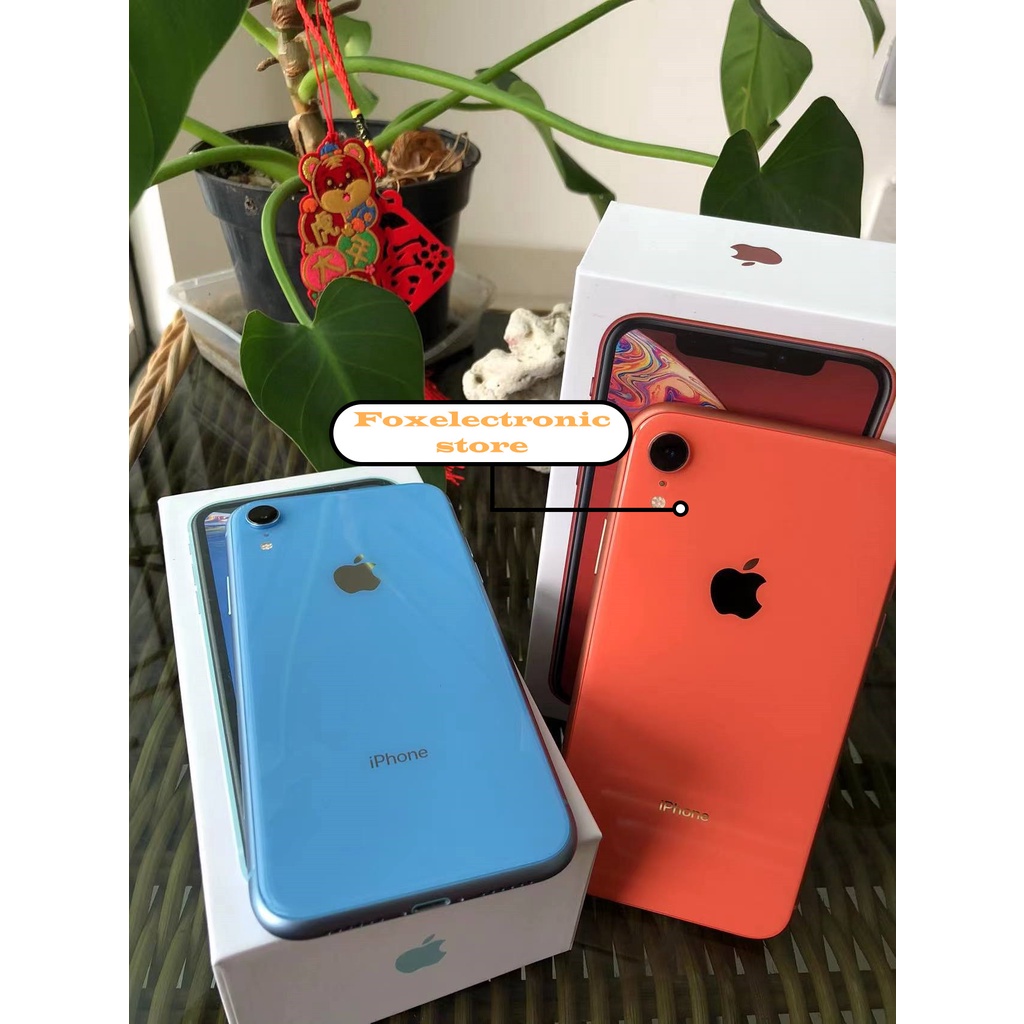 iPhone XR 64GB All Sim Silent Fullset Original Second Mulus100% 3utools All Green (Garansi 1 Tahun)-8