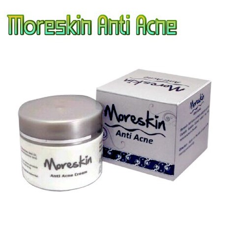 CREAM ANTI JERAWAT MORESKIN ANTI ACNE OBAT JERAWAT AMPUH HERBAL NASA UNTUK PRIA DAN WANITA