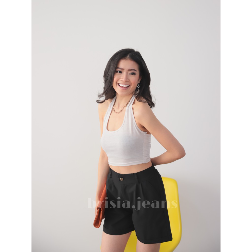 2 WARNA - MAISON HOTPANTS / Celana Pendek Santai Wanita Allsize Home Pants Hotpants Twill