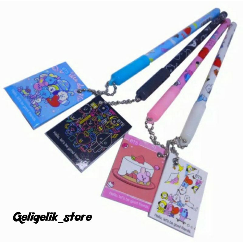 PULPEN NOTEBOOK BT 21 / PULPEN GANTUNG NOTEBOOK / PULPEN UNIK / PENA / BALLPOINT