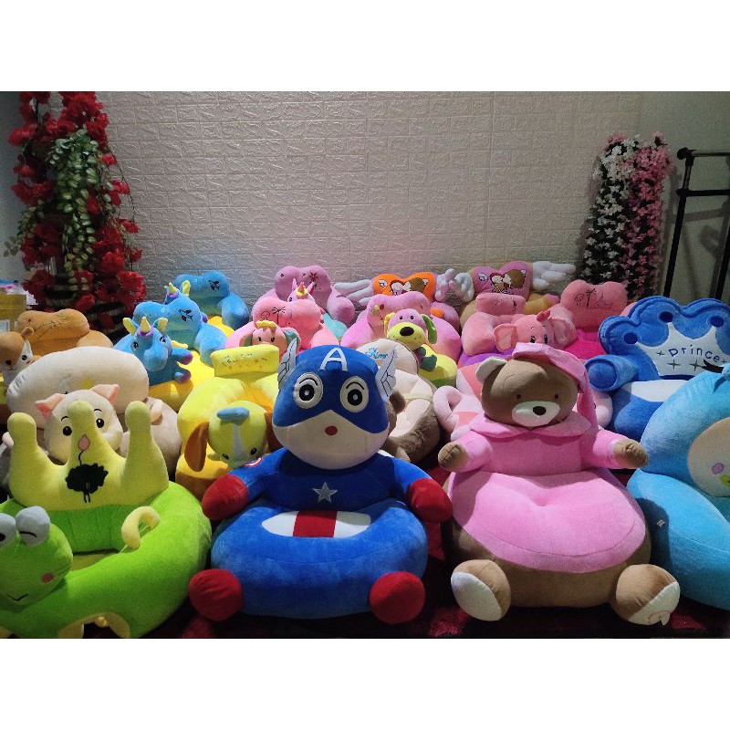 GRATIS ISI! Sofa Bayi Anak Dewasa Superhero series Original Premium