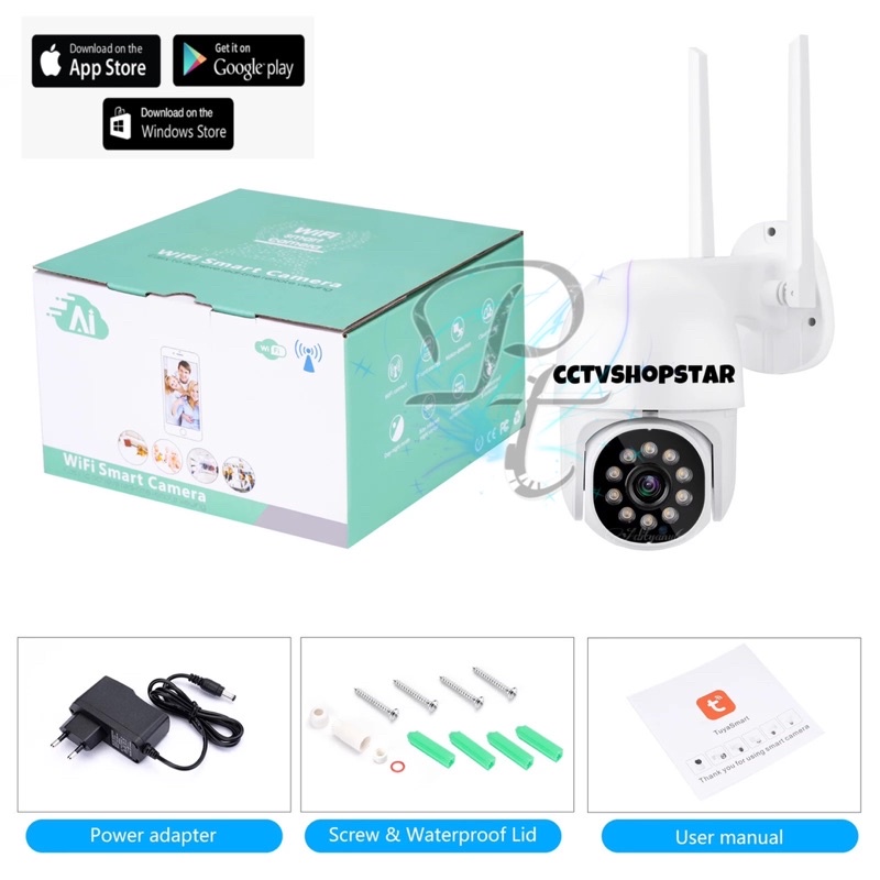 New IP CAMERA WIRELES PTZ V380  8MP FULL HD Wifi Cctv Ip Camera PTZ Waterpoof ONVIF