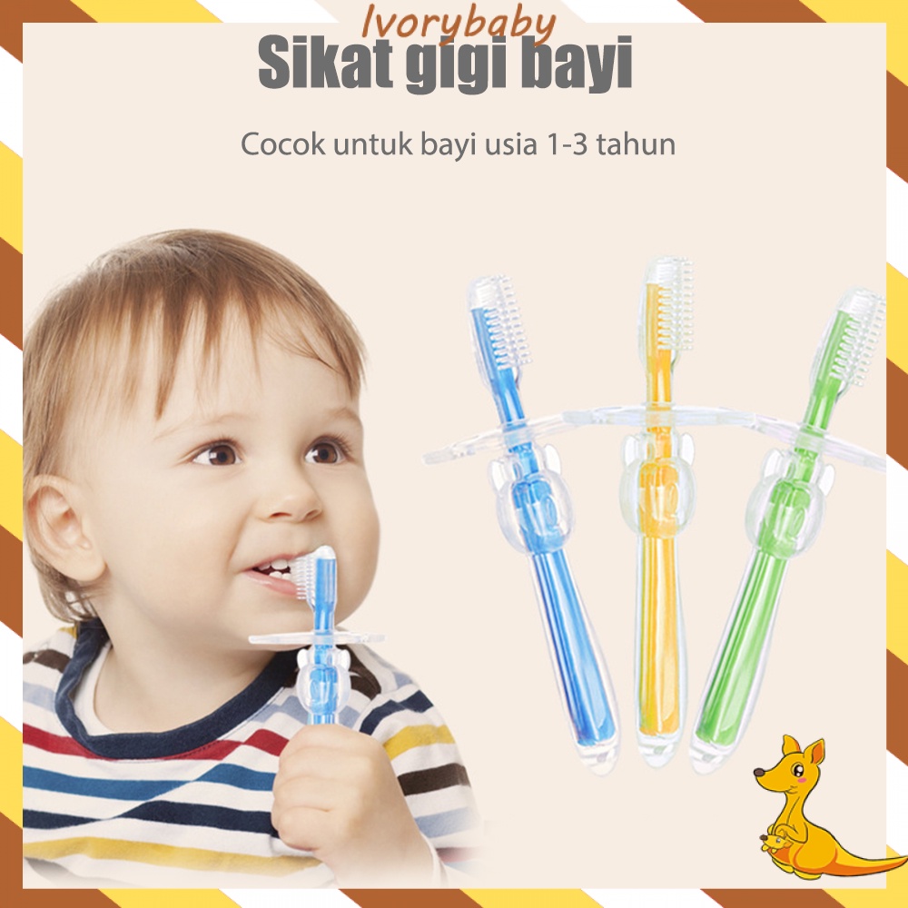 Ivorybaby  Sikat gigi bayi lembut sikat gigi anak