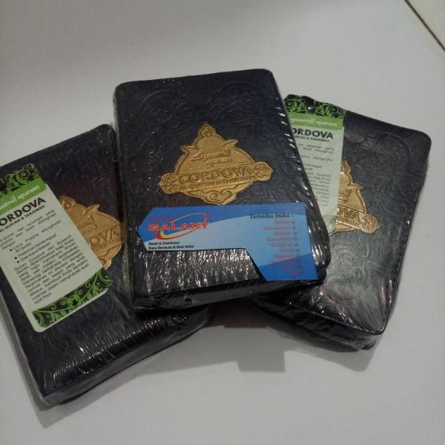 Al Quran Terjemah Resleting  Saku Cordova Syaamil