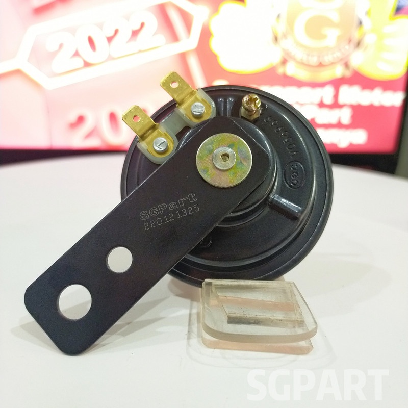 KLAKSON SUARA TINGGI 12V KLAKSON MOTOR BEAT MIO VARIO SPIN KLAKSON MOTOR UNIVERSAL SGPART