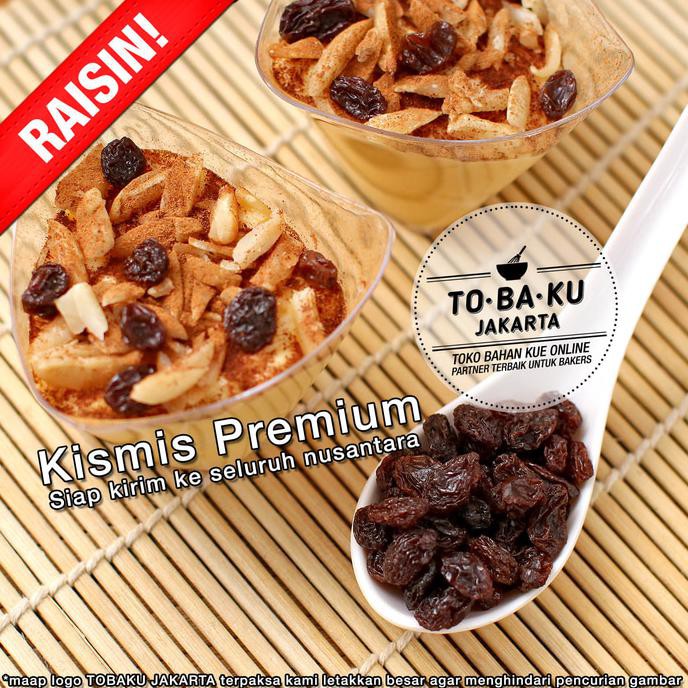 

PROMO ENAK Black Raisin Kismis Hitam Dark Raisins Import USA 250 gr Terlaris