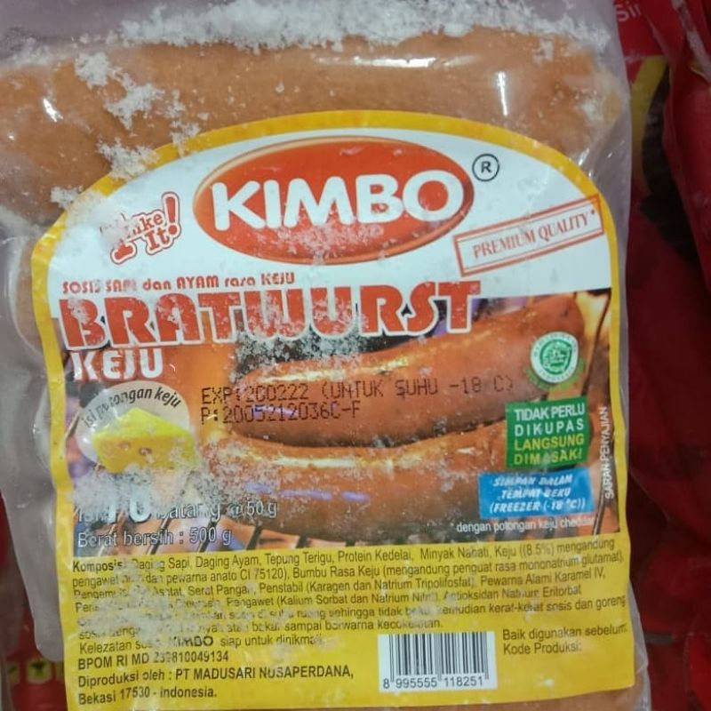 

KIMBO BRATWURST KEJU