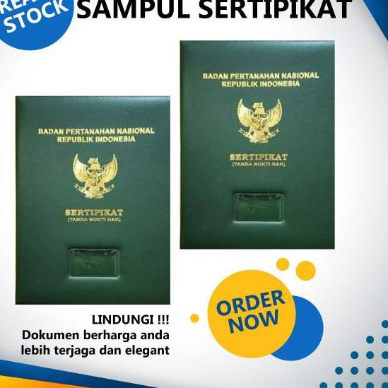 

Gratis Ongkir!! (bjm-288) SAMPUL SERTIFIKAT TANAH || RUMAH