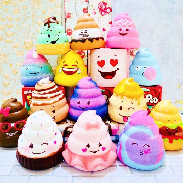 SQUISHY LICENSED SILLY POO SUPER FUN ORIGINAL