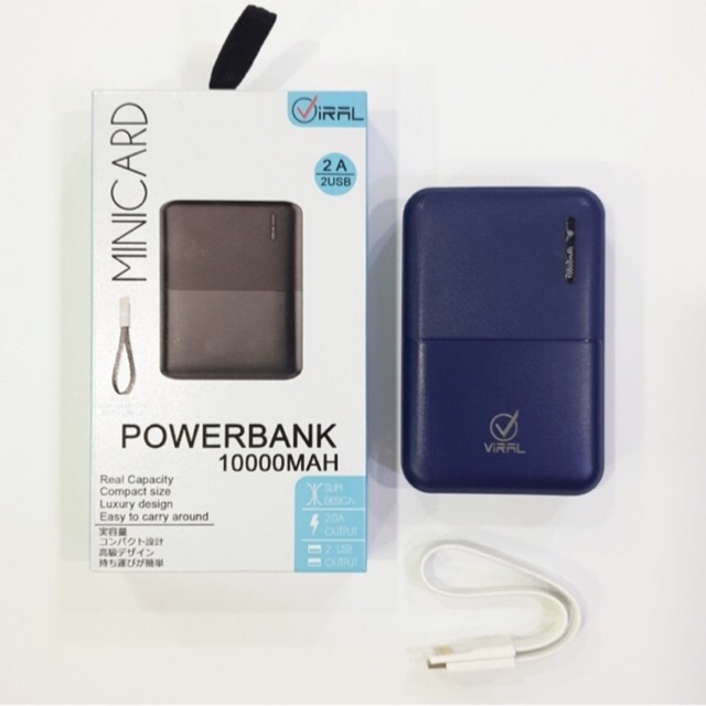 Powerbank Mini Powerbank Viral Minicard 10.000 mah