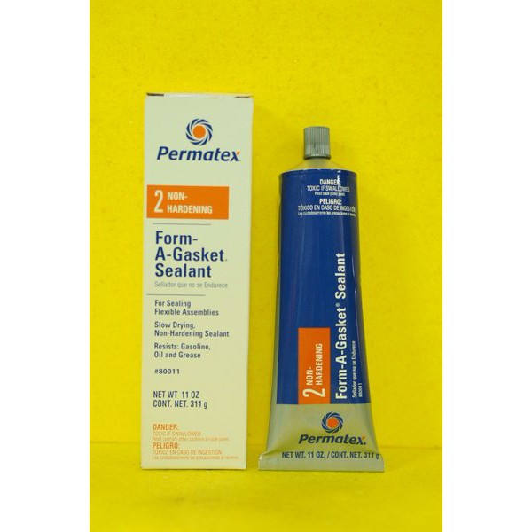 

PERMATEX FORM A GASKET NO 2 SEALANT