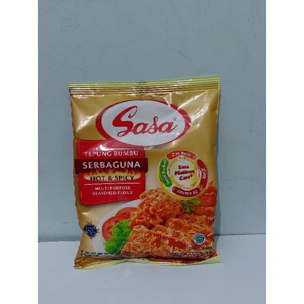 

SASA TEPUNG SERBAGUNA HOT SPICY 210GR