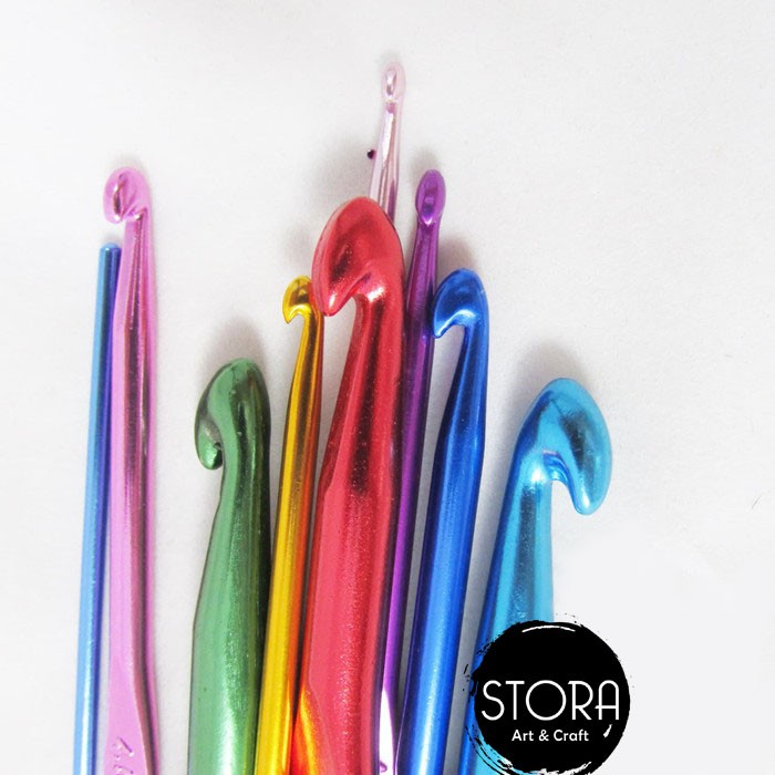 Hakpen Satuan - Hakpen single point - jarum rajut Warna-warni