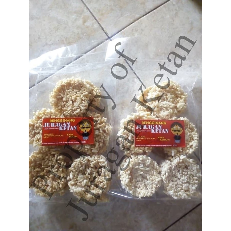 

rengginang juragan ketan bawang n terasi bawang