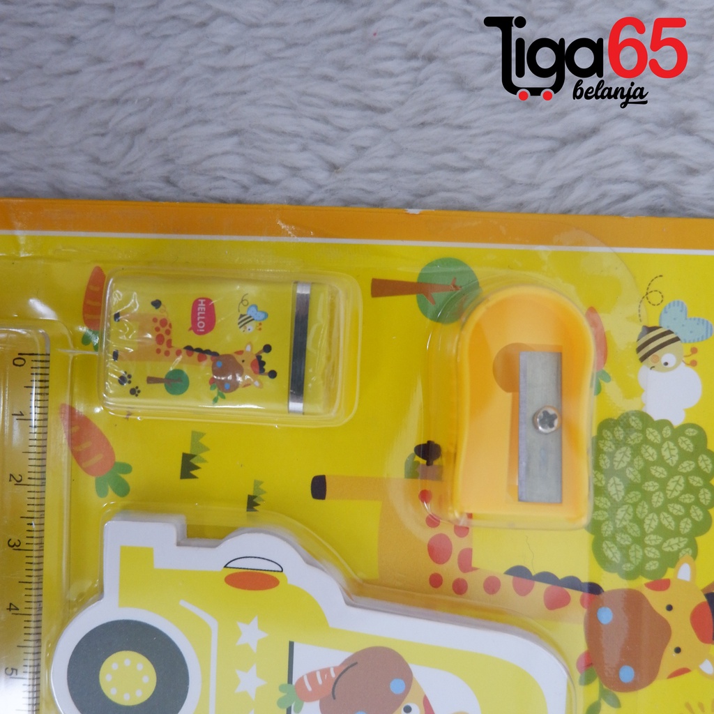 365 STATIONERY SET #41180 Buku &amp; Alat Tulis Anak / Karakter Fancy Gambar Lucu