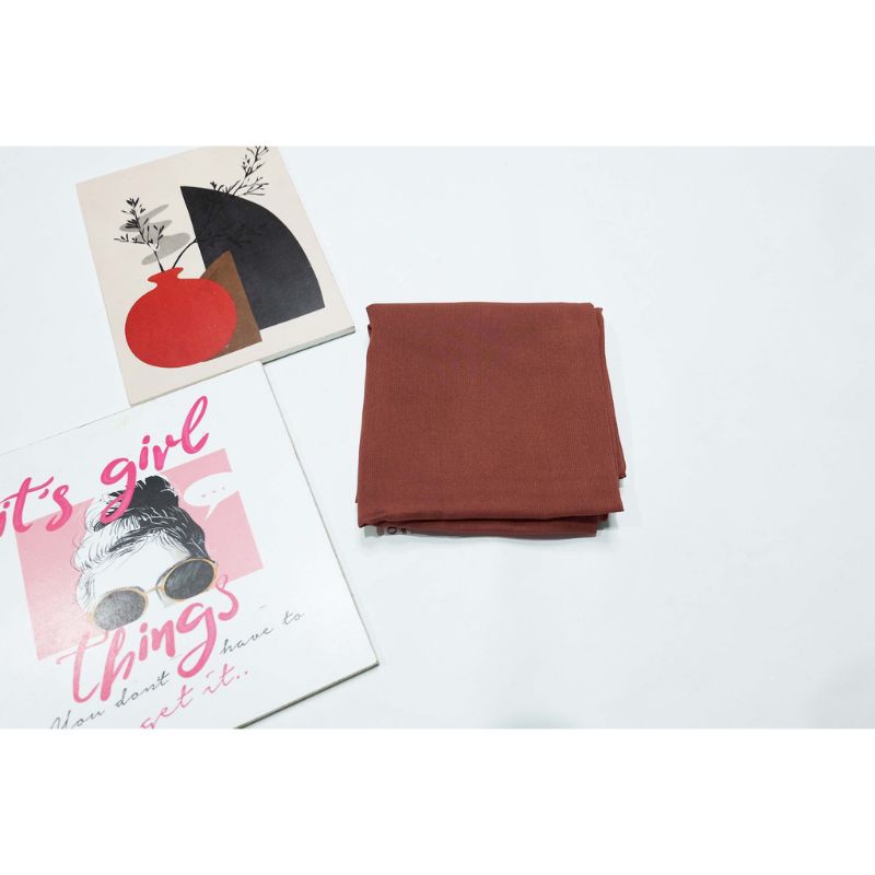 BELLA SQUARE - POLYCOTTON PREMIUM -BELLA SQUARE PREMIUM-Brownie