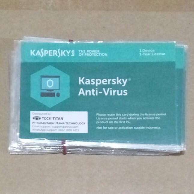 KASPERSKY ANTIVIRUS / ANTI VIRUS /KAV 1USER/ 1USER