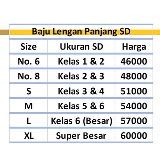 Baju Seragam Pramuka Lengan Panjang Baju SD Shopee Baju Seragam Pramuka Lengan Panjang Baju SD Shopee